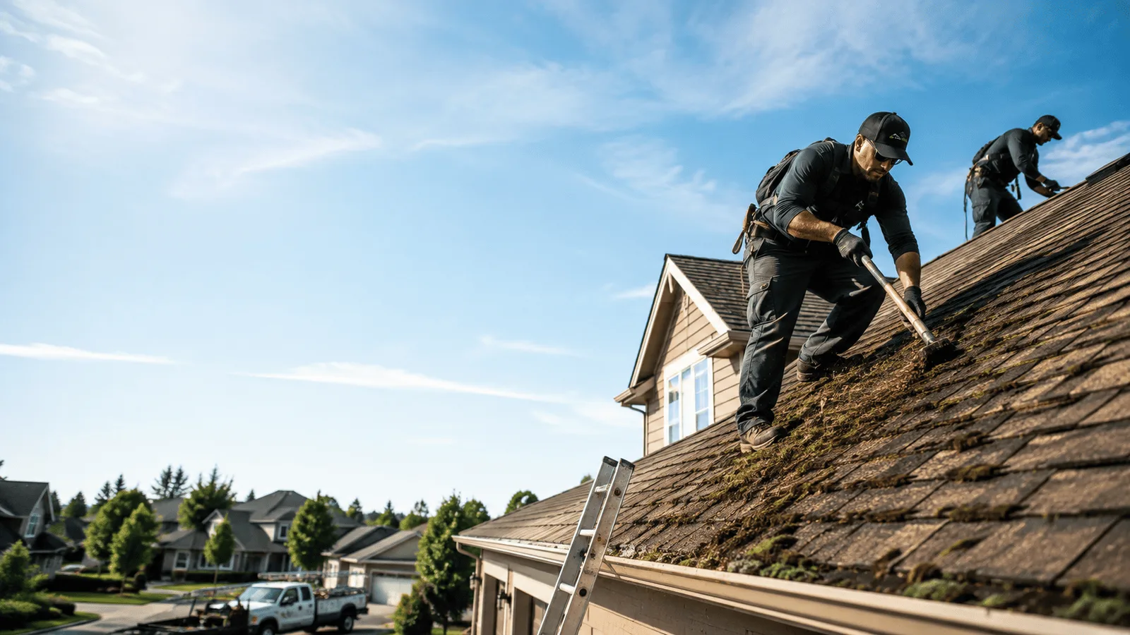 Roof Moss Removal in Dry Prong, LA near me